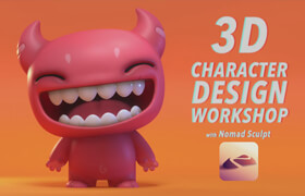 Skillshare - 3D Character Design Workshop with Nomad Sculpt  ​