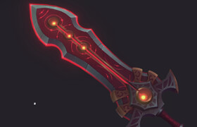 Udemy - Handpainted 3D Weapon Course [FULL WORKFLOW]