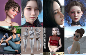 Daz 3D Poser Bundle 3 November 2023