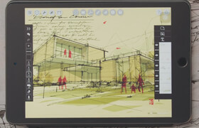 Domestika - Architectural Sketch with Morpholio Trace App