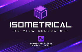 Isometrical -  Photoshop 3d 等距效果创建插件