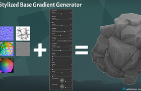 ArtStation - Stylized Base Gradient Generator for Substance Painter - 材质