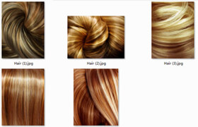 Hair textures