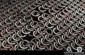 Artstation - QiYu Dai (Aiden) - Smart Chainmail - Substance Painter 材质