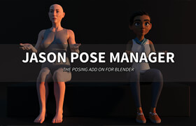 Jason Pose Manager - Blender 姿势保存和管理组件