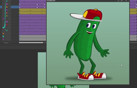 Udemy - FUNNY CUCUMBER ! - cool animated GIF creation using ANIMATE