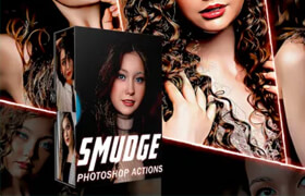 Smudge Photoshop Action - ps动作