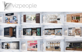 Vizpeople - 3D Mall Equipment v2