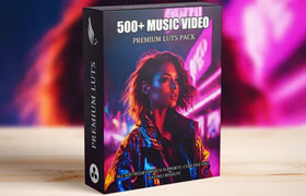 Videohive - 500+ Cinematic Music Video LUTs Bundle
