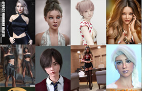 Daz 3D Poser Bundle 6 December 2023