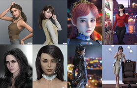 Daz 3D Poser Bundle 2 January 2024