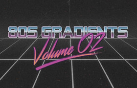 80s Gradients Vol. 02 for Photoshop, Illustrator and Affinity Photo