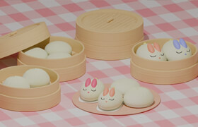 Udemy - Blender Chinese Buns