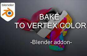 Bake to vertex color