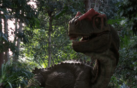 Allosaurus Dinosaur Maya Rig