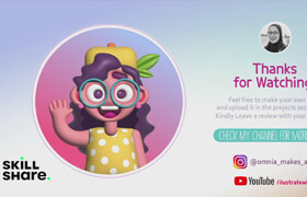 Skillshare - Get Crazy and Create your 3d Avatar with Adobe illustrator !