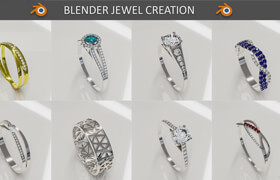 Udemy - Jewelry Creation With Blender by Julien Deville [Yojigraphics]