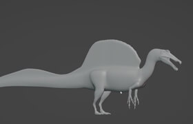 Udemy - Roar to Life 3D Model a Spinosaurus in Blender