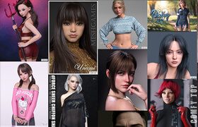 Daz 3D Poser Bundle 2 February 202