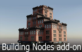 Building nodes - Blender add-on