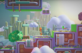 Udemy - Adventurer Andie Learn to make a 2.5D platformer with Godot