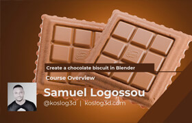 Udemy - Blender 3d Product visualization masterclass - 3d biscuit