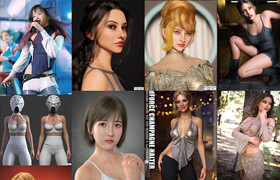 Daz 3D Poser Bundle 4 February 2024 33GB