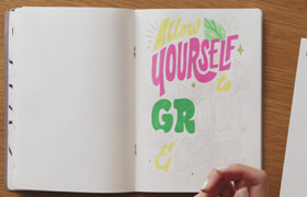 Domestika - Typography Sketchbook Drawing Letters with Style by Joanna Muñoz