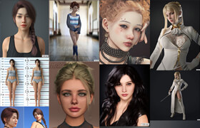 Daz 3D Poser Bundle 2 March 2024