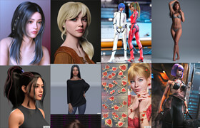 Daz 3D Poser Bundle 4 March 2024