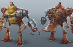 The Gnomon Workshop - 2D & 3D Character Design in Photoshop & Blender