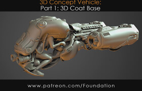 Foundation Patreon - 3D Concept Vehicle - Part 1 with Norris Lin