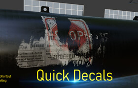 Quick Decals - Blender