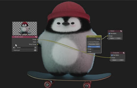 Udemy - From Beginner to Pro in 3D Blender Chubby Penguin on Skate