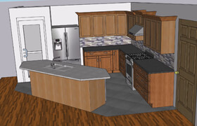 Udemy - SketchUp Pro - Kitchen Design