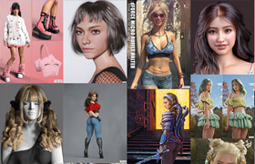 Daz 3D Poser Bundle 3 April 2024