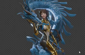 Udemy - Dragon girl in Blender course