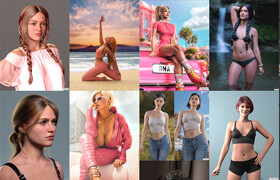 Daz 3D Poser Bundle 3 May 2024