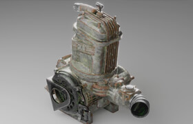 Udemy - Old Engine Creation in Blender Substance Painter