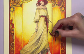 Udemy - Stained Glass Effects With Colored Pencils