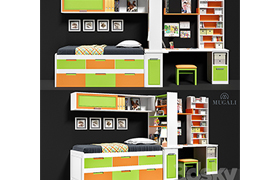 Mugali Juvenile №101 Children cabinet furniture