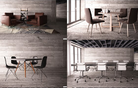 CGTrader - Home and Office - Architectural Models vol 04 3D Model Collection - 模型