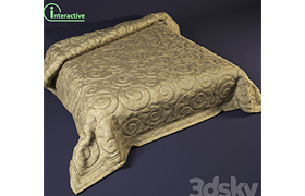 Quilted bedspread