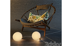 Wheelchair Circle + Lamp Bulb (cosmorelax)