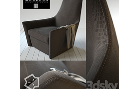 Bergere Secret Love - armchair by Malerba