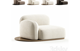 Faial One Armed Lounge Chair
