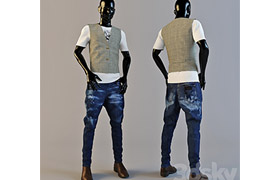 male mannequin