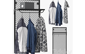 Noodles WALL COAT RACK