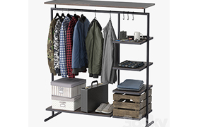 CLOTHES RACK WOOD