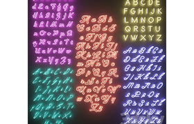 Neon set 4